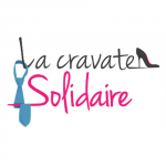logo la cravate solidaire, accompagné par Ronalpia