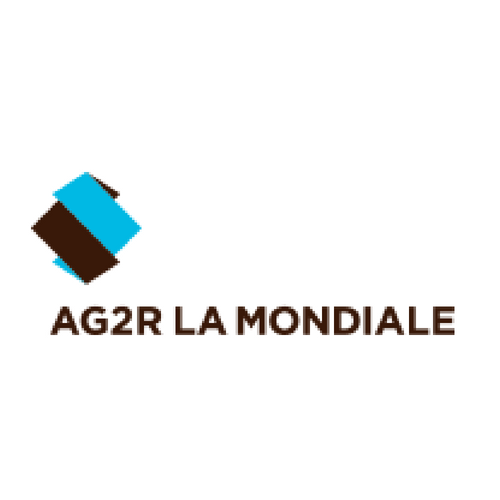 logo ag2R la mondiale partenaire de ronalpia