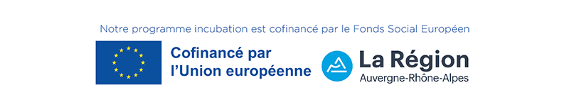 Notre programme Incubation est co-financé par l'Union Européenne..
